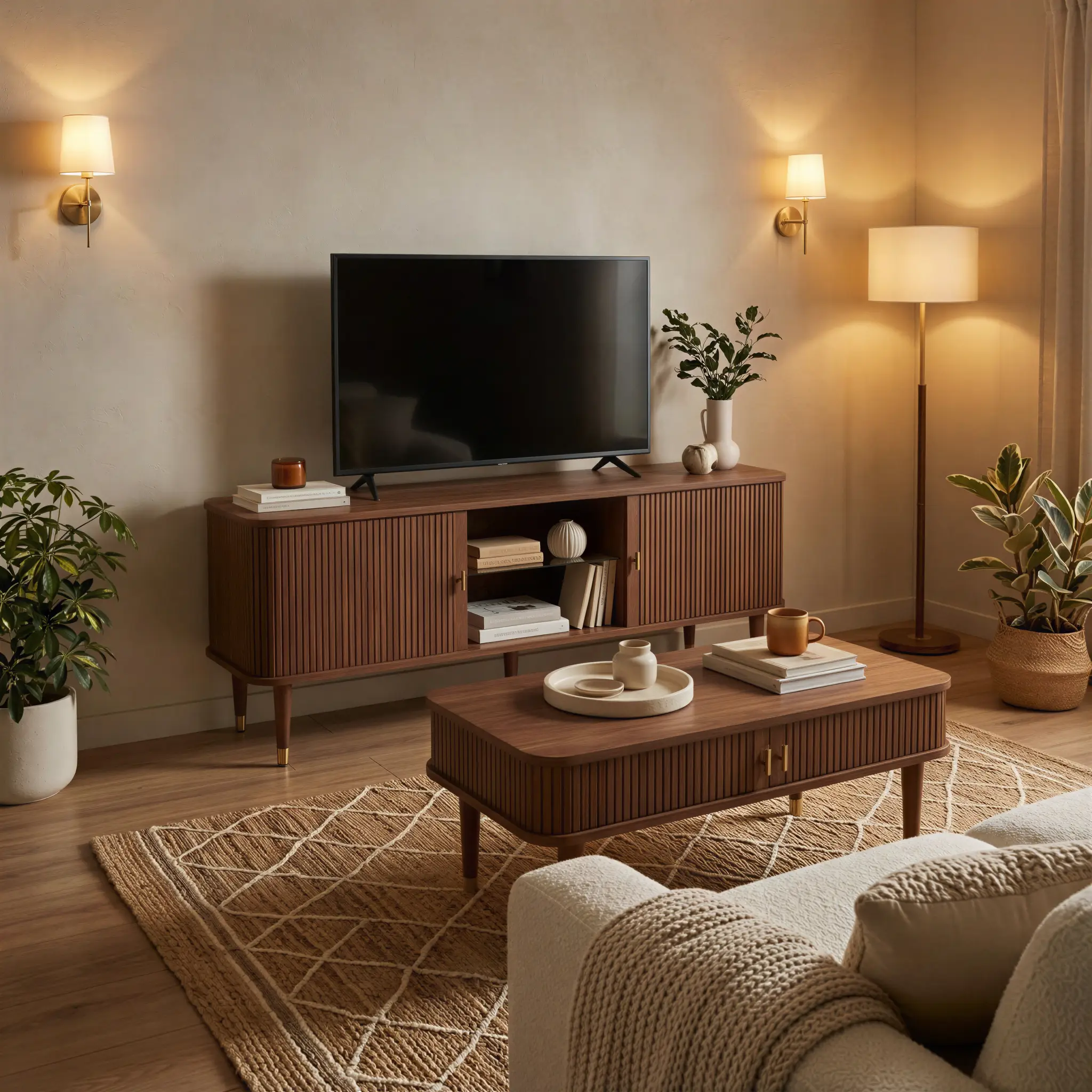 Murray TV unit and Coffee Table